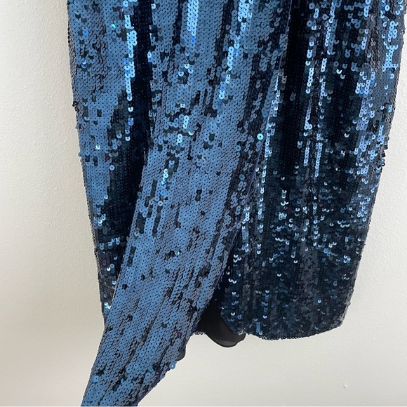 BCBG Maxazria Reece navy sequin dress - Picture 4 of 11